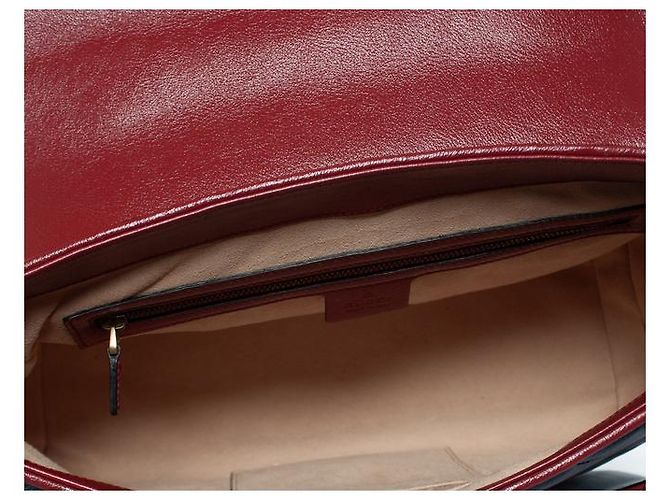 Borsa a mano Gucci Marmont nera Nero - vista 9