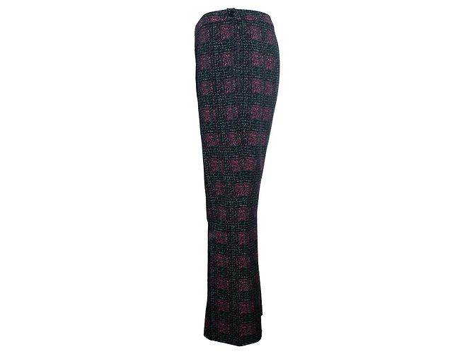 Prada, pantaloni grafici in rosa - vista 4