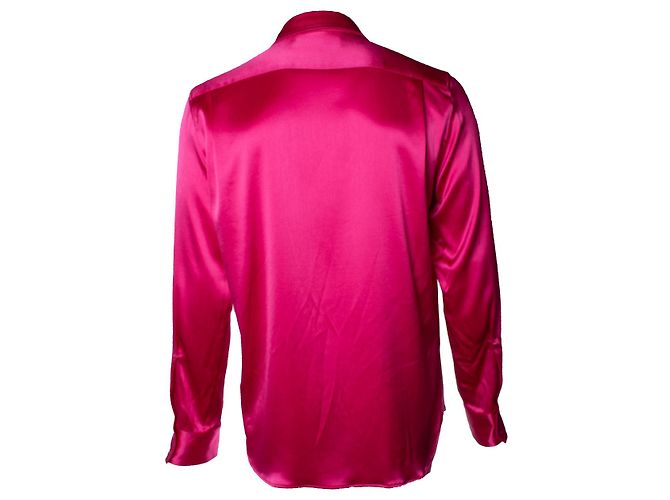 Autre Marque Camicia in satin Sander fucsia di Sies Marjan Rosa - vista 3