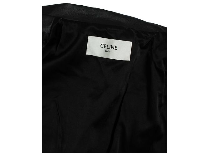 Céline Klassische Bikerjacke Christian Barclay von Celine Schwarz - Ansicht 9