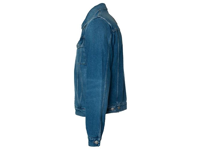Mittelblaue Denimjacke von Burberry - Ansicht 3
