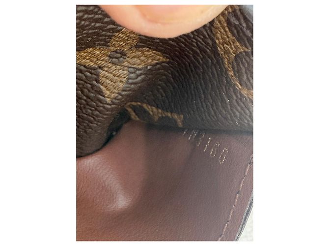 Louis Vuitton Monogram Transatlantic Sarah Wallet Limited Edition Brown Pink White Blue - view 9