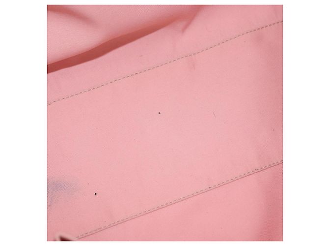 Gucci Web Handle Buckle Tote aus GG Canvas und Leder Medium Pink - Ansicht 5