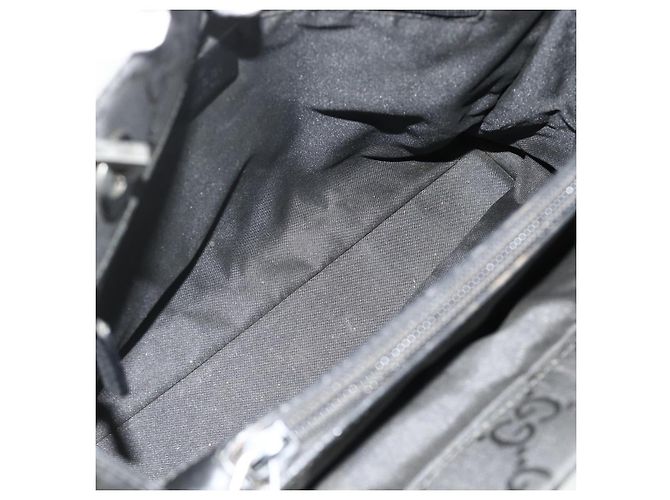 Gucci Vintage Bamboo Handle Tote GG Canvas Medium Schwarz - Ansicht 5