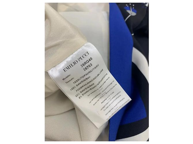 Emilio Pucci Kleider Marineblau - Ansicht 6