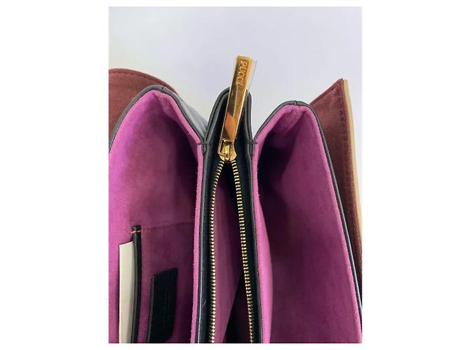 Borsa Emilio Pucci Newton in pelle beige - vista 10