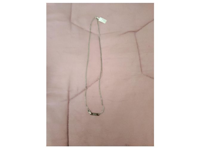 Autre Marque Collana Paul Hewitt Ocean Steel Acciaio Argento Silver hardware - vista 5