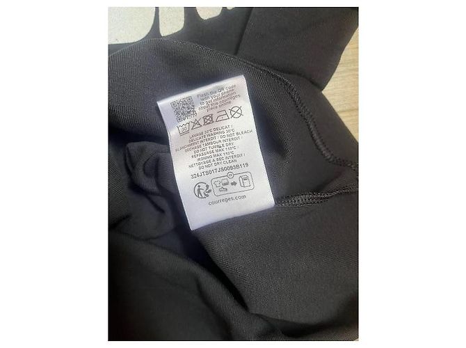 Camiseta Courreges con estampado Encore - Negro - vista 4