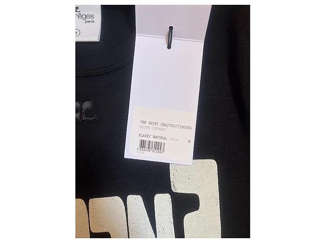 Camiseta Courreges con estampado Encore - Negro - vista 5
