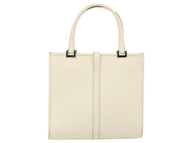 Gucci Vintage Jackie Leather Argento - vista 2