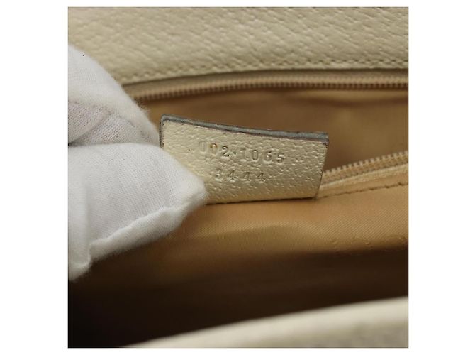 Gucci Vintage Jackie Leather Argento - vista 7