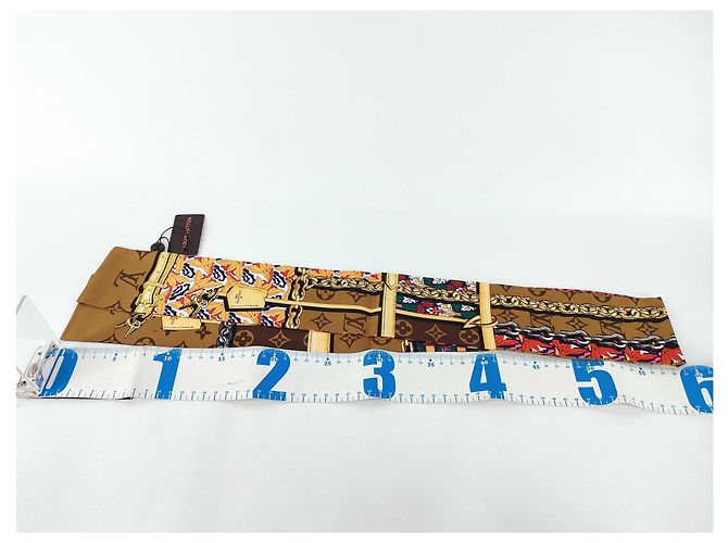Stirnband Monogram Denim Louis Vuitton L 120cm Mehrfarben - Ansicht 2