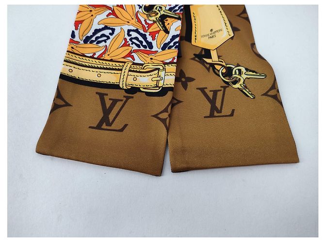 Stirnband Monogram Denim Louis Vuitton L 120cm Mehrfarben - Ansicht 3