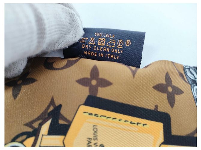 Stirnband Monogram Denim Louis Vuitton L 120cm Mehrfarben - Ansicht 5