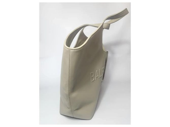 Balenciaga Borsa Mary Kate Medium in pelle beige Crudo - vista 2