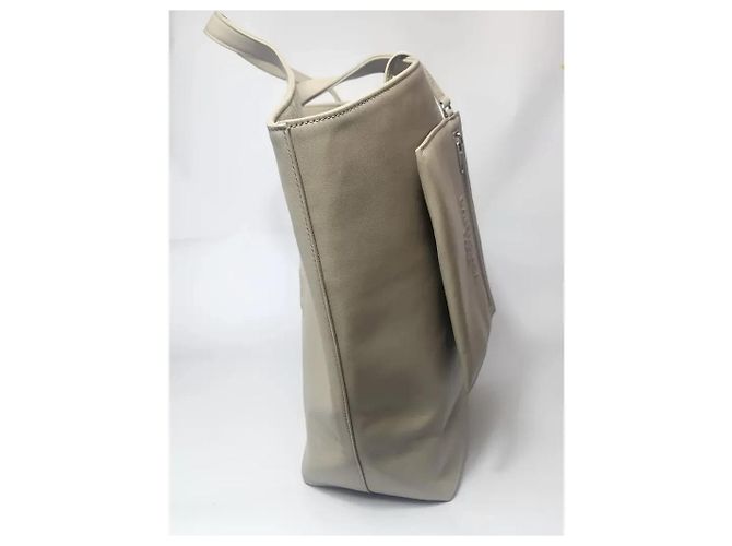 Balenciaga Borsa Mary Kate Medium in pelle beige Crudo - vista 4