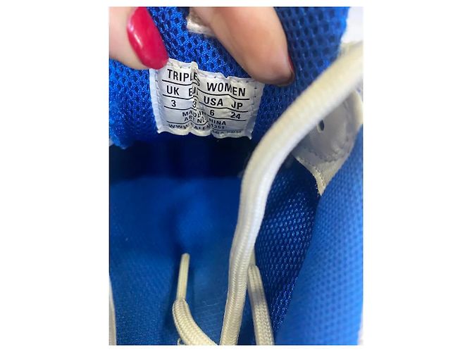 Balenciaga triple S Bianco - vista 5