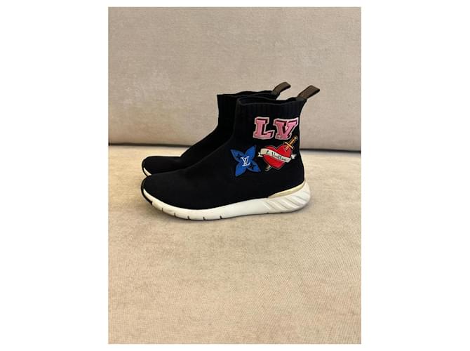 Louis Vuitton Sneakers Nero - vista 4