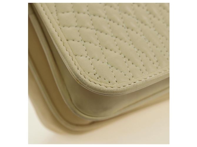 BALLY Borsa a Spalla in Pelle Beige Oro Auth am11516A D'oro - vista 10