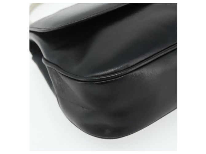 Borsa a mano in pelle nera Auth 177281A di GUCCI Nero - vista 11