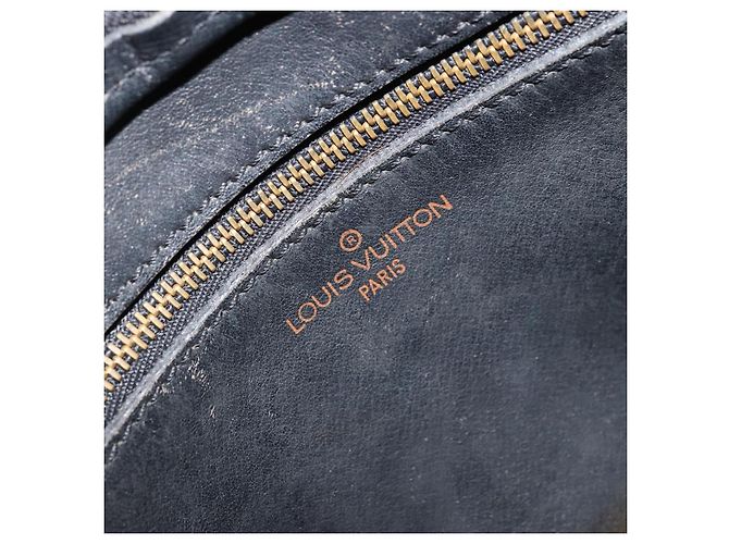 LOUIS VUITTON Borsa a Spalla Epi Jeune Fille MM Nera M52152 LV Auth BA12440 Nero - vista 16