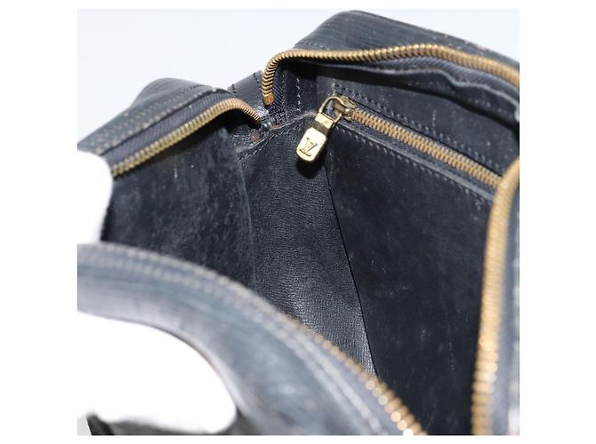 LOUIS VUITTON Borsa a Spalla Epi Jeune Fille MM Nera M52152 LV Auth BA12440 Nero - vista 19