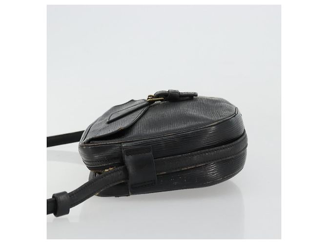 LOUIS VUITTON Borsa a Spalla Epi Jeune Fille MM Nera M52152 LV Auth BA12440 Nero - vista 5