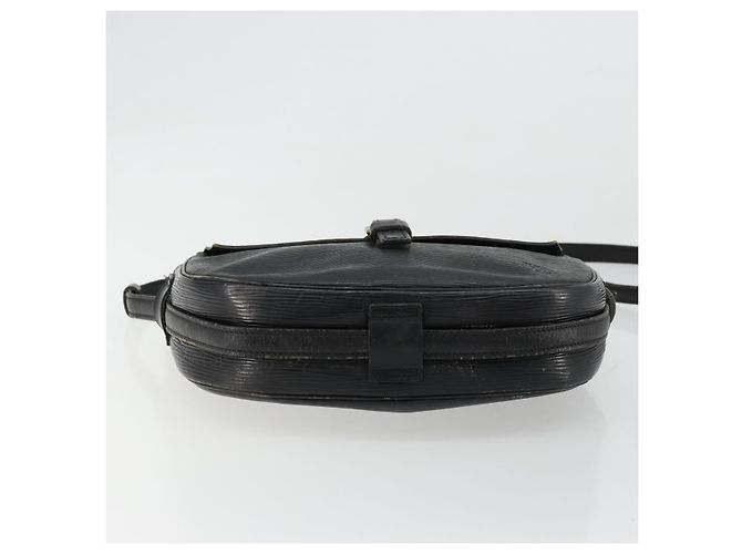 LOUIS VUITTON Borsa a Spalla Epi Jeune Fille MM Nera M52152 LV Auth BA12440 Nero - vista 9