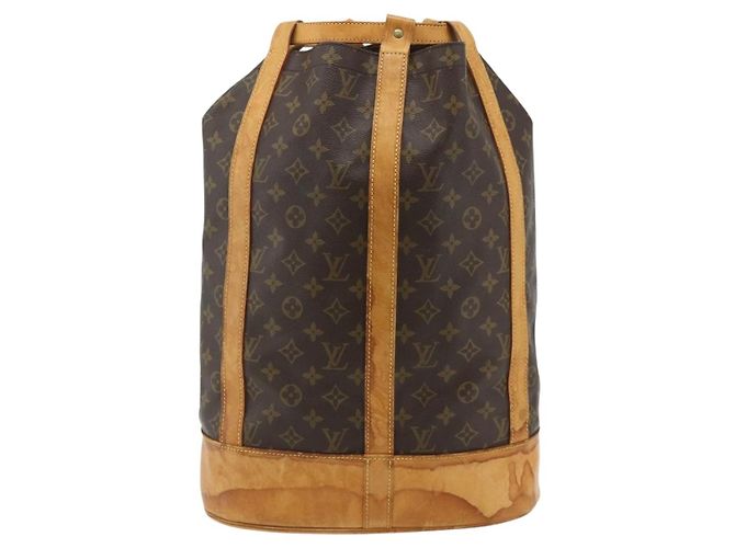LOUIS VUITTON Bolsa de Ombro Monogram Randonnee GM M42244 LV Auth 176727 Monograma - vista 13