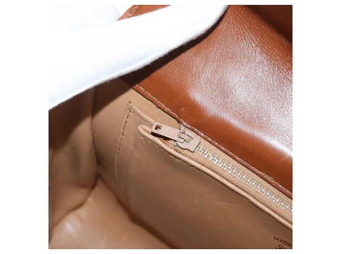 Gucci Borsa a Spalla Micro GG in Tela Beige Oro Auth am11560 D'oro - vista 21
