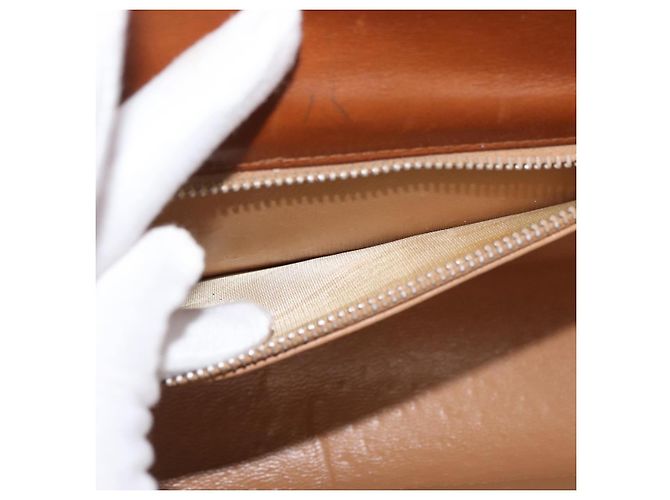 Gucci Borsa a Spalla Micro GG in Tela Beige Oro Auth am11560 D'oro - vista 22