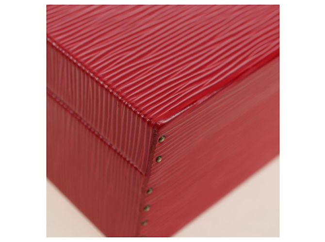 BOÎTE À BIJOUX LOUIS VUITTON Epi Boite Bijou SPO Rouge LV Auth 178615SV - vue 10