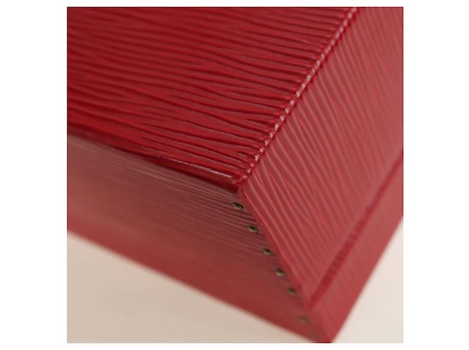 BOÎTE À BIJOUX LOUIS VUITTON Epi Boite Bijou SPO Rouge LV Auth 178615SV - vue 13