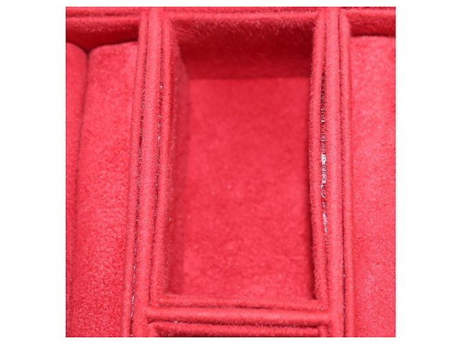 BOÎTE À BIJOUX LOUIS VUITTON Epi Boite Bijou SPO Rouge LV Auth 178615SV - vue 23