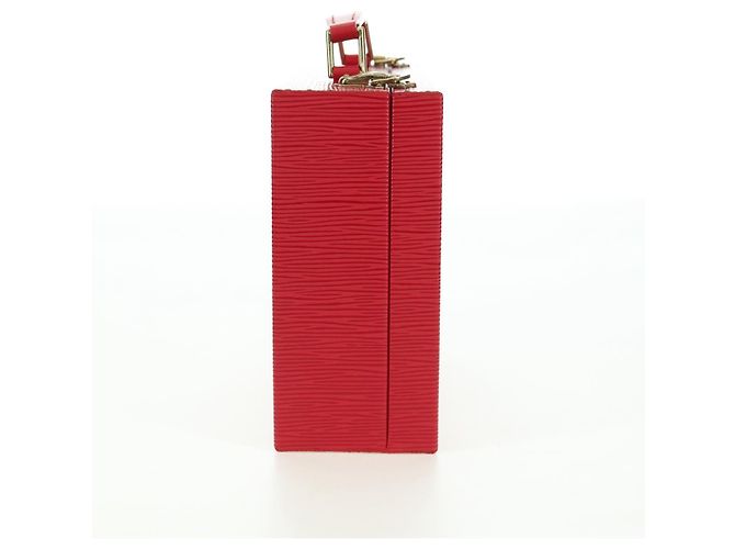 BOÎTE À BIJOUX LOUIS VUITTON Epi Boite Bijou SPO Rouge LV Auth 178615SV - vue 4