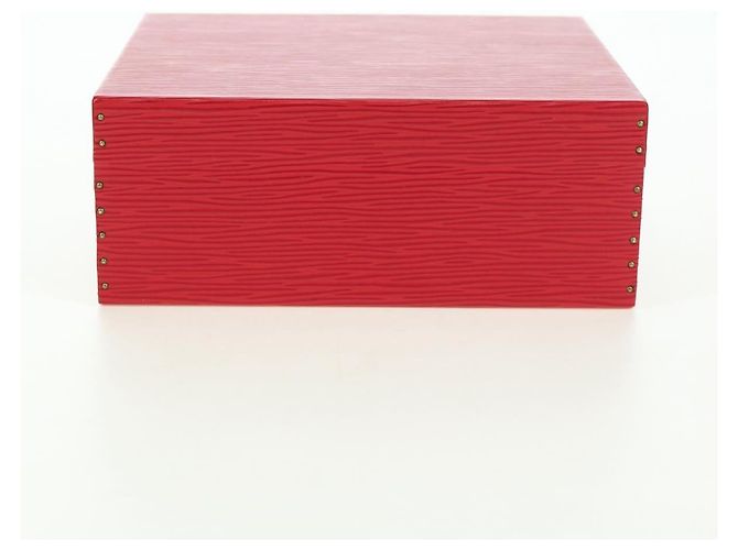 BOÎTE À BIJOUX LOUIS VUITTON Epi Boite Bijou SPO Rouge LV Auth 178615SV - vue 9