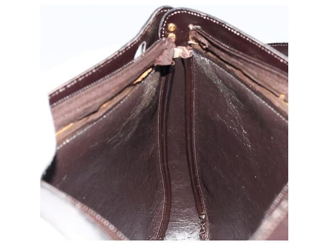 Christian Dior Trotter Canvas Schultertasche Braun Gold Auth 178175 Golden - Ansicht 19