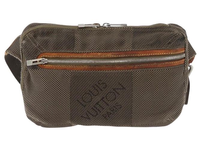 LOUIS VUITTON Borsa a Vita Damier Geant Arche Khaki M93022 LV Auth bs35025 Cachi - vista 2