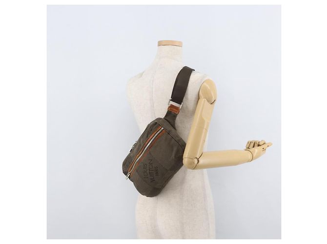 LOUIS VUITTON Borsa a Vita Damier Geant Arche Khaki M93022 LV Auth bs35025 Cachi - vista 22