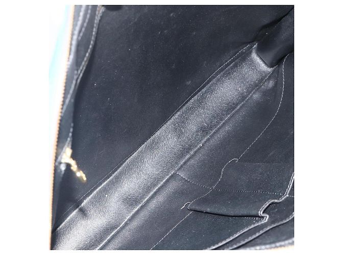 LOUIS VUITTON Epi Porta Documenti da Viaggio Borsa Business Blu M41144 LV Auth 178528 - vista 10