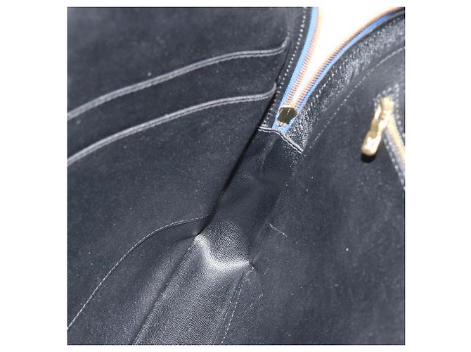 LOUIS VUITTON Epi Porta Documenti da Viaggio Borsa Business Blu M41144 LV Auth 178528 - vista 20