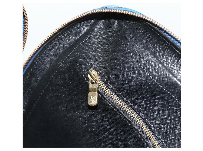 LOUIS VUITTON Epi Porta Documenti da Viaggio Borsa Business Blu M41144 LV Auth 178528 - vista 21
