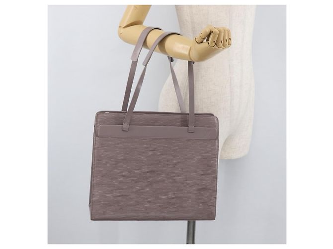 LOUIS VUITTON Borsa Tote Croisette PM Epi Lilla M5249B LV Auth ka4250 Porpora - vista 23
