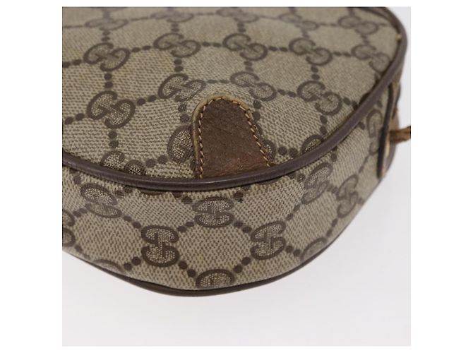 Borsa Sherry Line GG Supreme Web di GUCCI in PVC beige e oro 89 02 066 Auth 178969 D'oro - vista 11