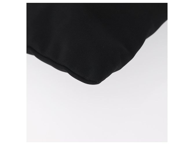 Borsa Clutch BALENCIAGA in tela nera e argento 459745 Auth bs34917A Nero - vista 10