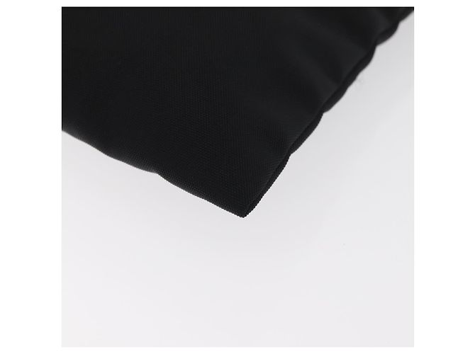 Borsa Clutch BALENCIAGA in tela nera e argento 459745 Auth bs34917A Nero - vista 11