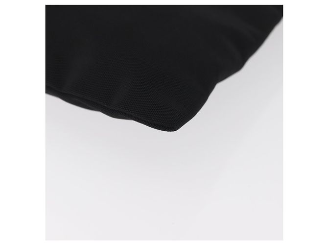 Borsa Clutch BALENCIAGA in tela nera e argento 459745 Auth bs34917A Nero - vista 8