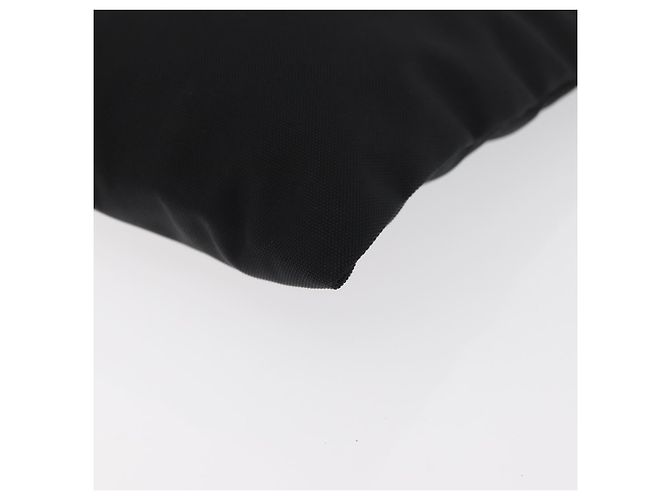 Borsa Clutch BALENCIAGA in tela nera e argento 459745 Auth bs34917A Nero - vista 9