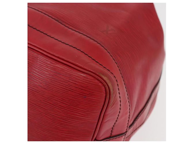 LOUIS VUITTON Borsa a Spalla Epi Noe Rossa M44007 LV Auth ka4241 Rosso - vista 11