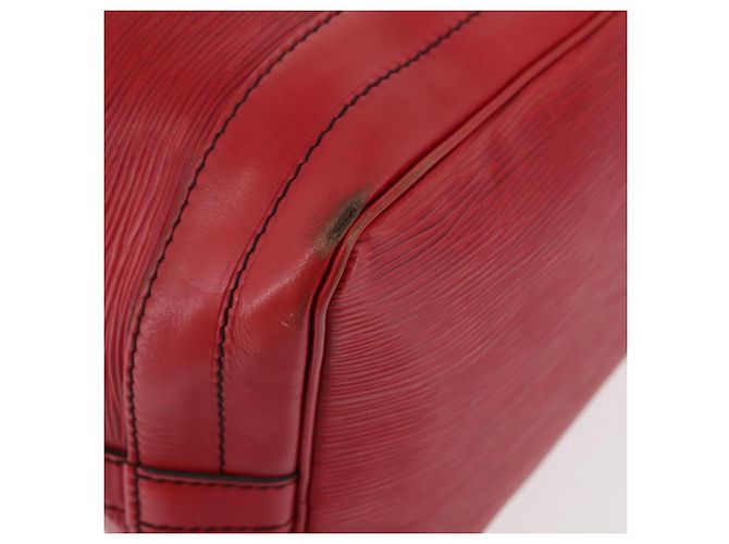 LOUIS VUITTON Borsa a Spalla Epi Noe Rossa M44007 LV Auth ka4241 Rosso - vista 12